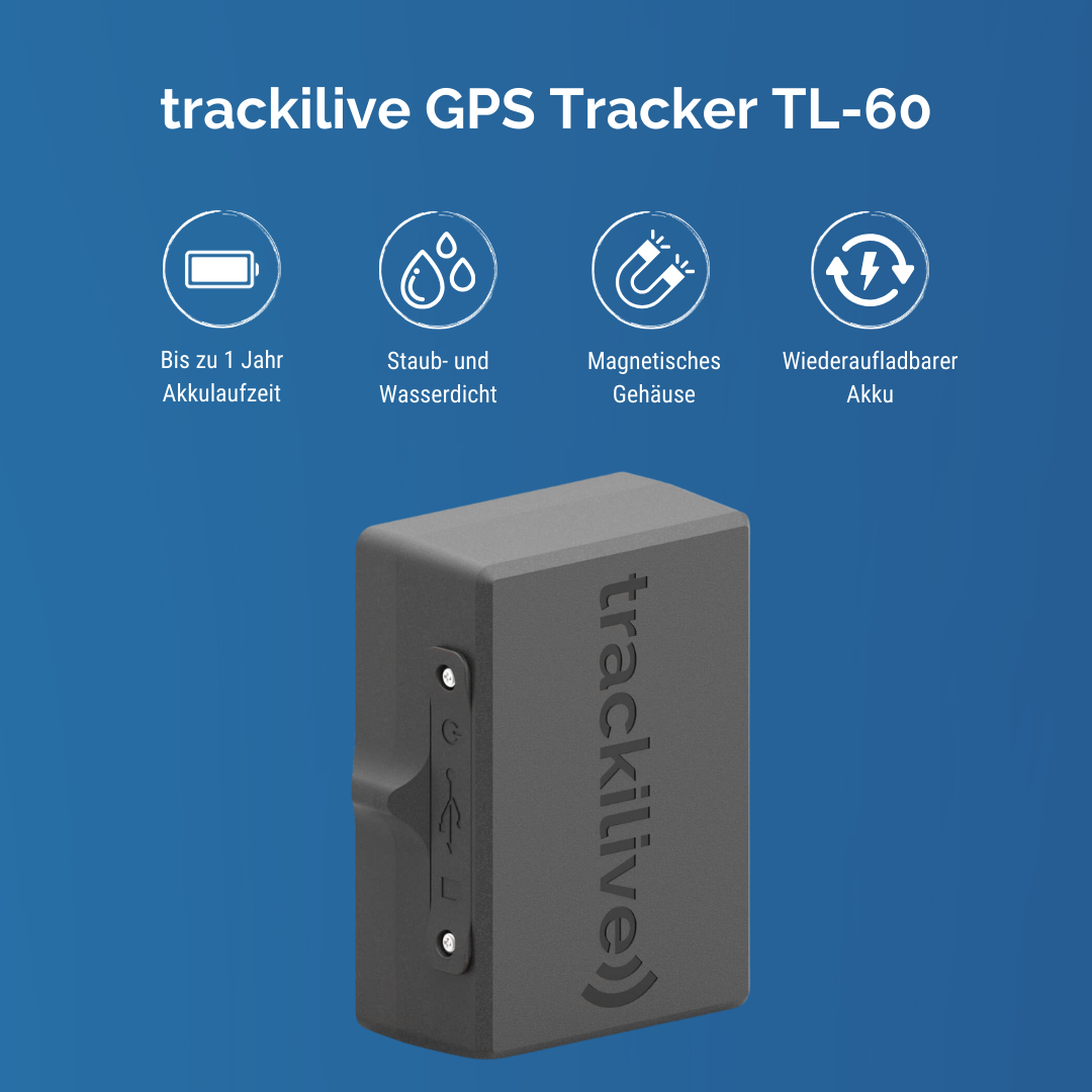 trackilive TL-60 GPS Tracker Auto Spezifikationen